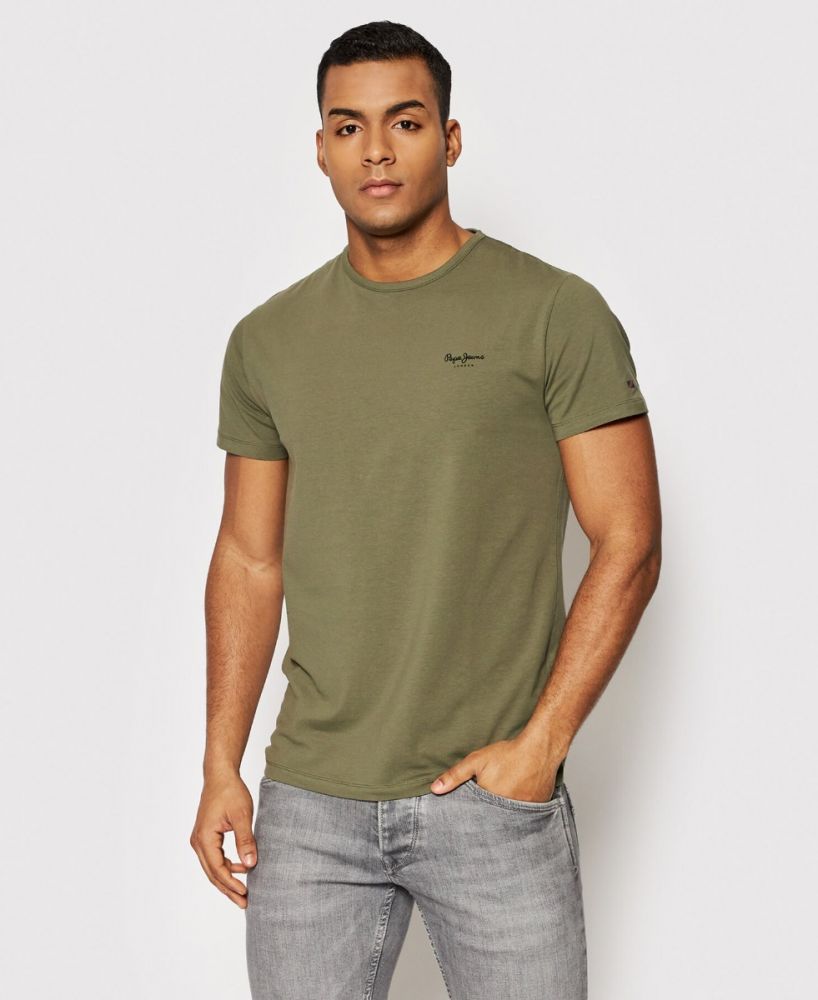 Pepe Jeans ORIGINAL BASIC T-SHIRT olive