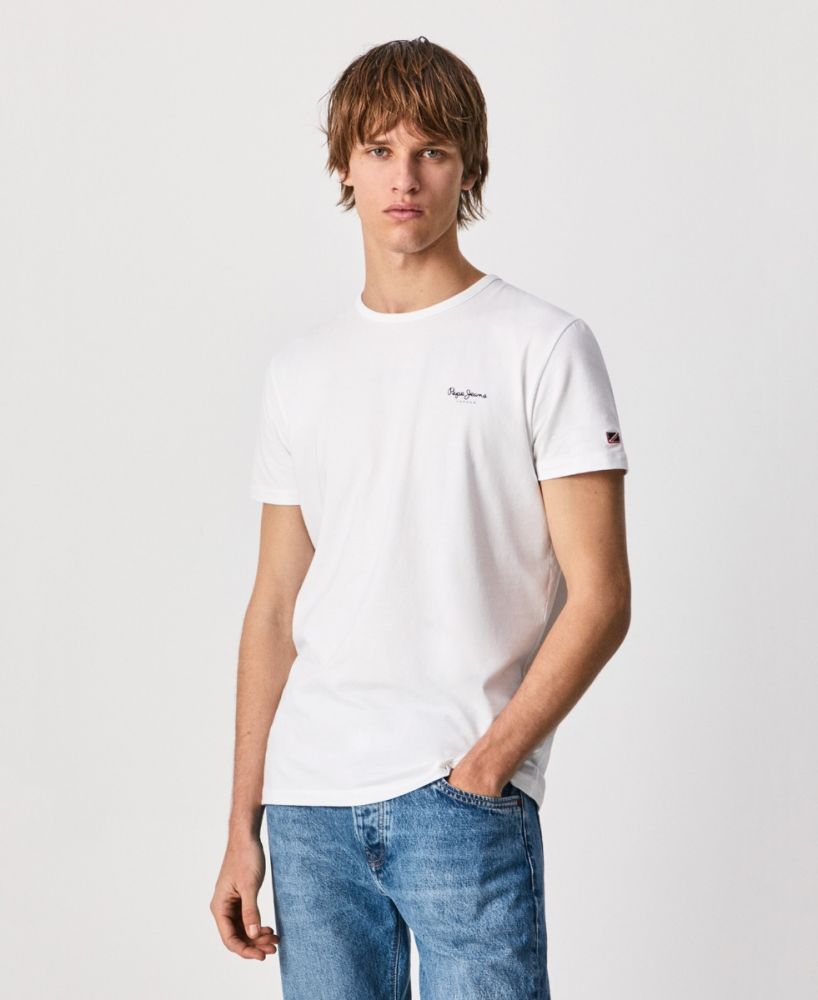 Pepe Jeans ORIGINAL BASIC T-SHIRT white