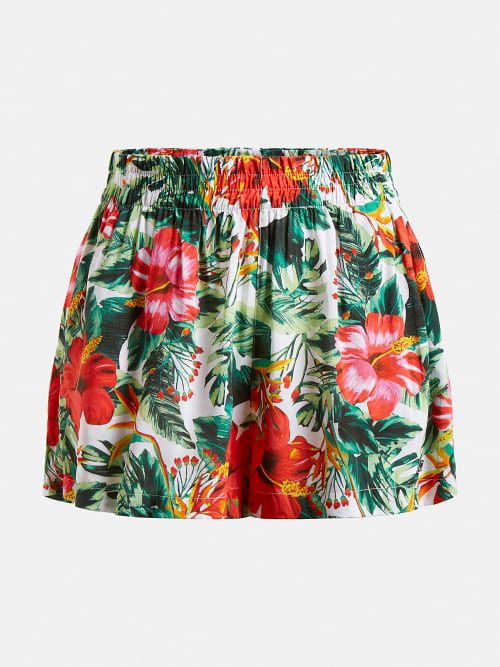 Guess E1gd02wo05m σορτς φλοράλ