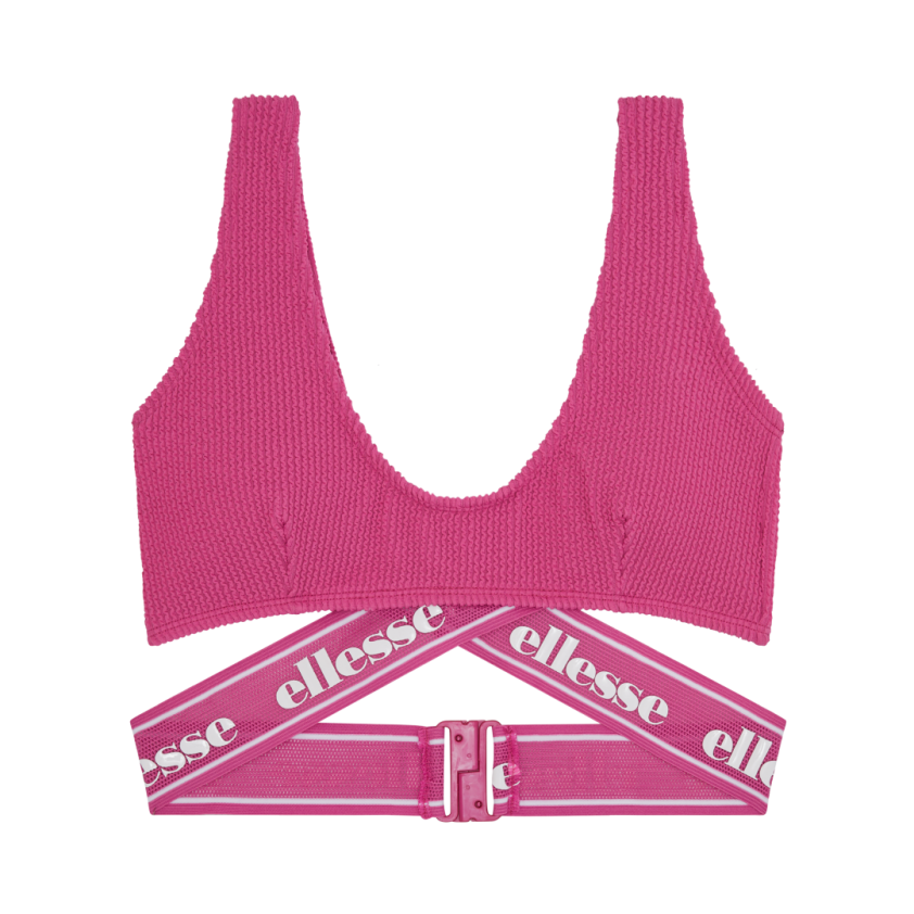 Ellesse henda bikini top pink