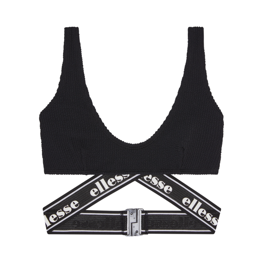 Ellesse henda bikini top black