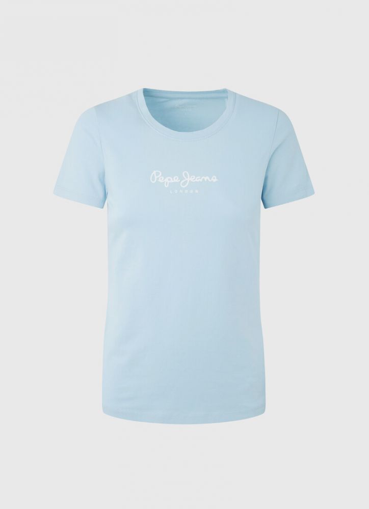 pepe Jeans γυναικεία μπλούζα new virginia dazed blue